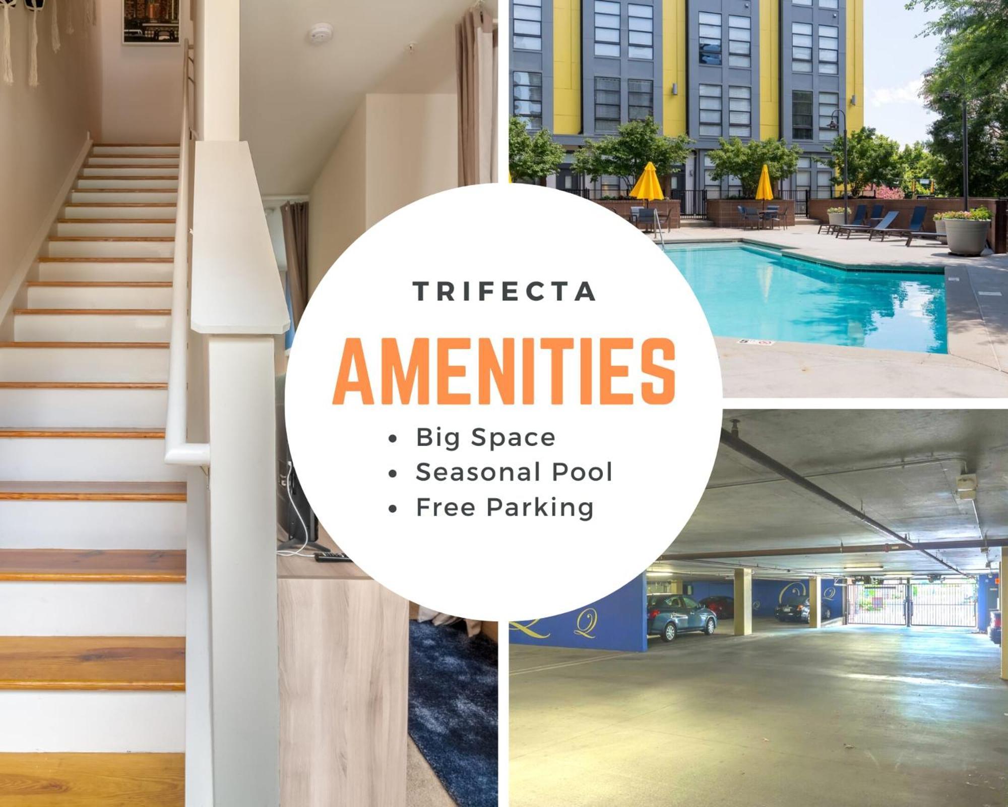 Trifecta Spacious & Beautiful Wifi Superhost Charlotte Exterior photo